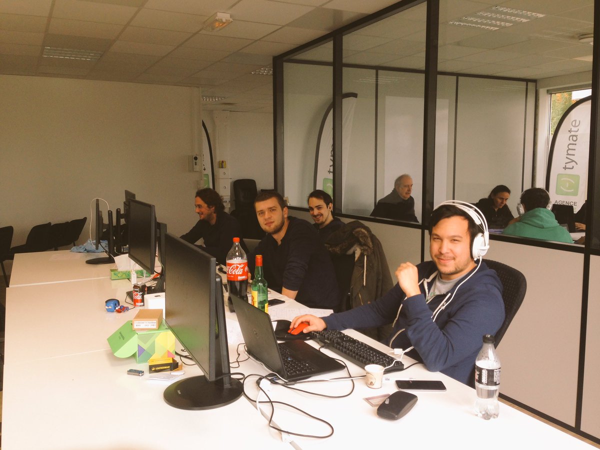 HackTheMobility's tweet image. Sprint part 2 @HackTheMobility #jdmc16 #hackathon #team @M6web @tymate