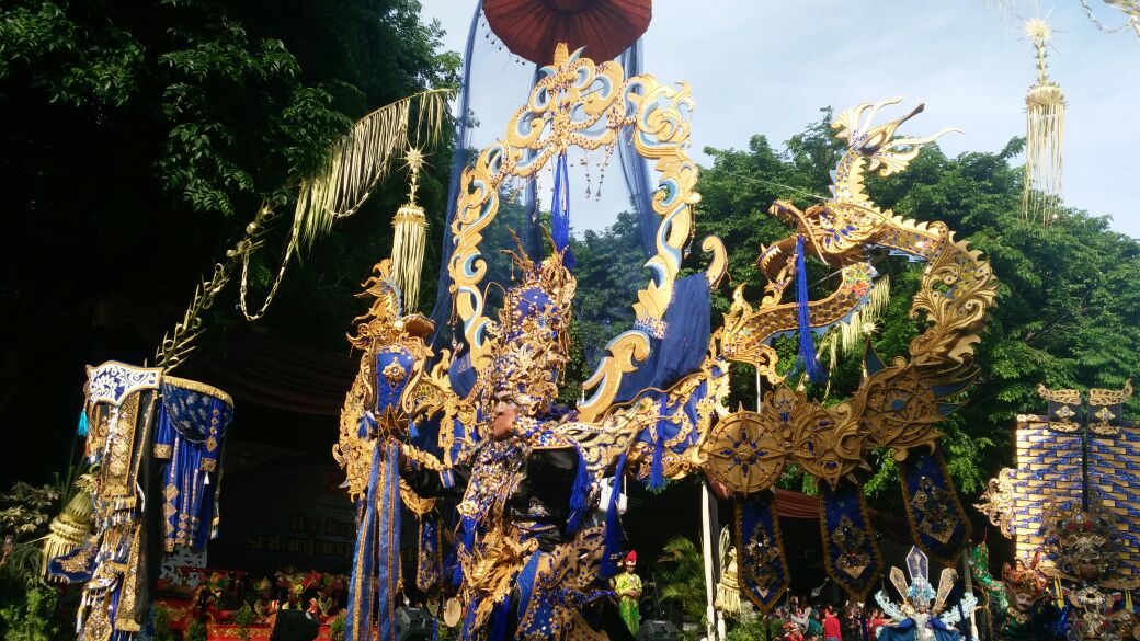 Raja SulahHadiKromo, seorang raja yg terpikat oleh kecantikan Putri Sritanjung yg merupakan istri dr patihnya Sidopekso. PicBy Ira #BEC2016