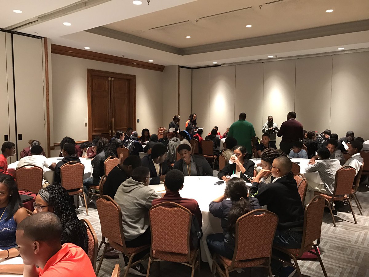 educator2us's tweet image. @NSBE&apos;s Try-Math-A-Lon for HS  NSBE Jr. members at #R5FRC about to kick off with a full house #NSBE2025 #MathProficiency #GenderParity