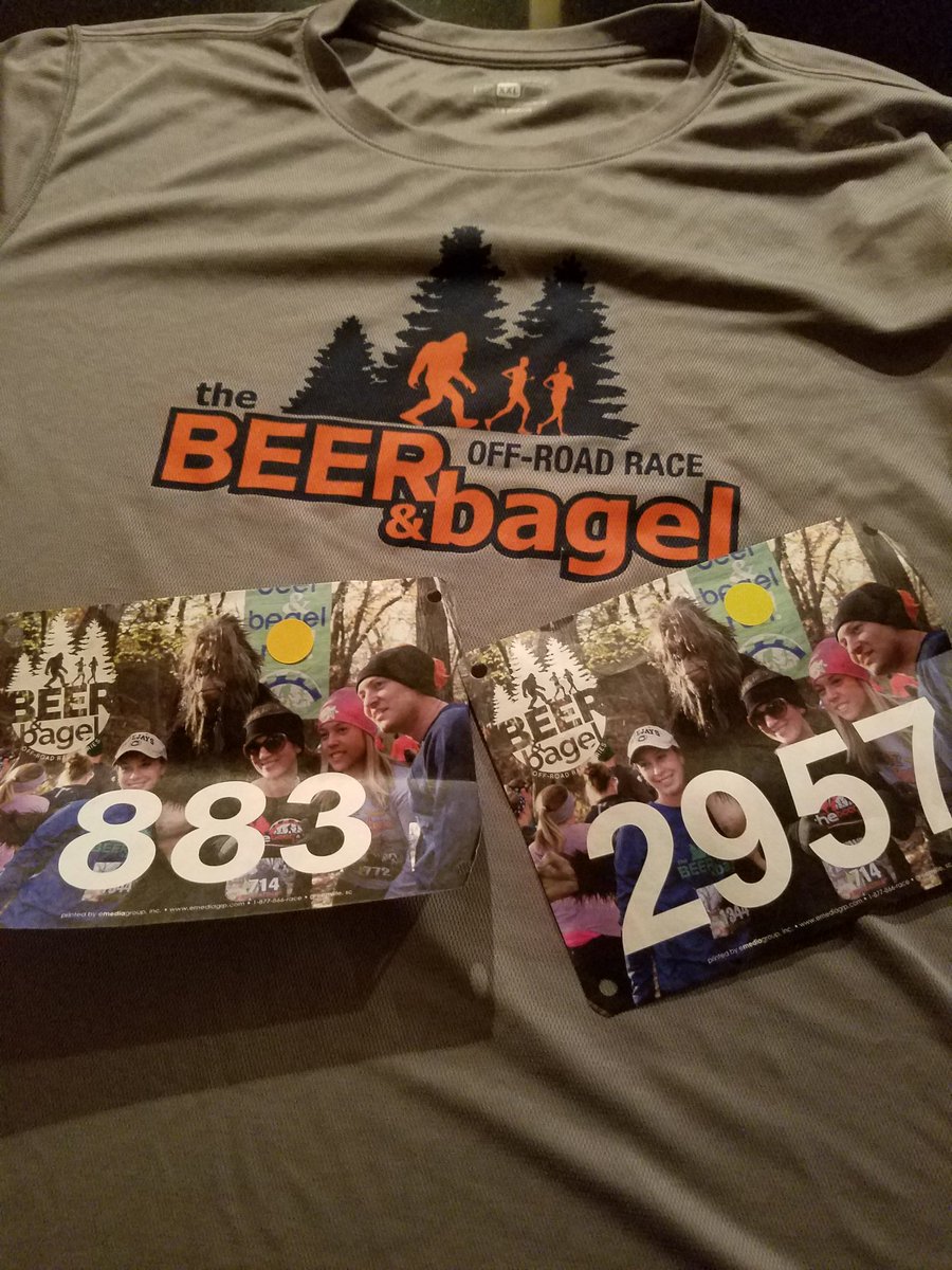 <a href="/BeerAndBagelRun/">Beer & Bagel Run NE</a> it's game day #squatchy #trailrunning