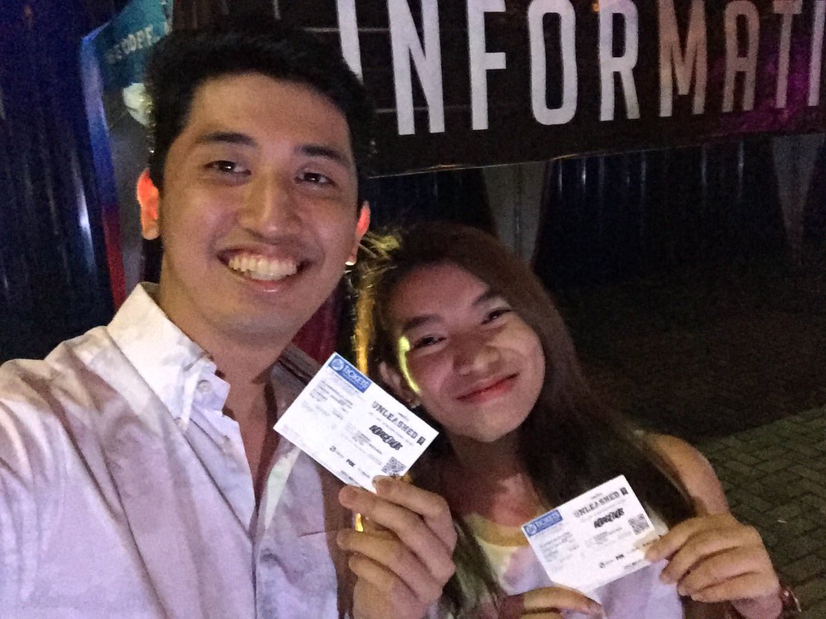 AntonVILLEGAS's tweet image. Thanks for the free tickets Globe!! #GlobeUnleashed
