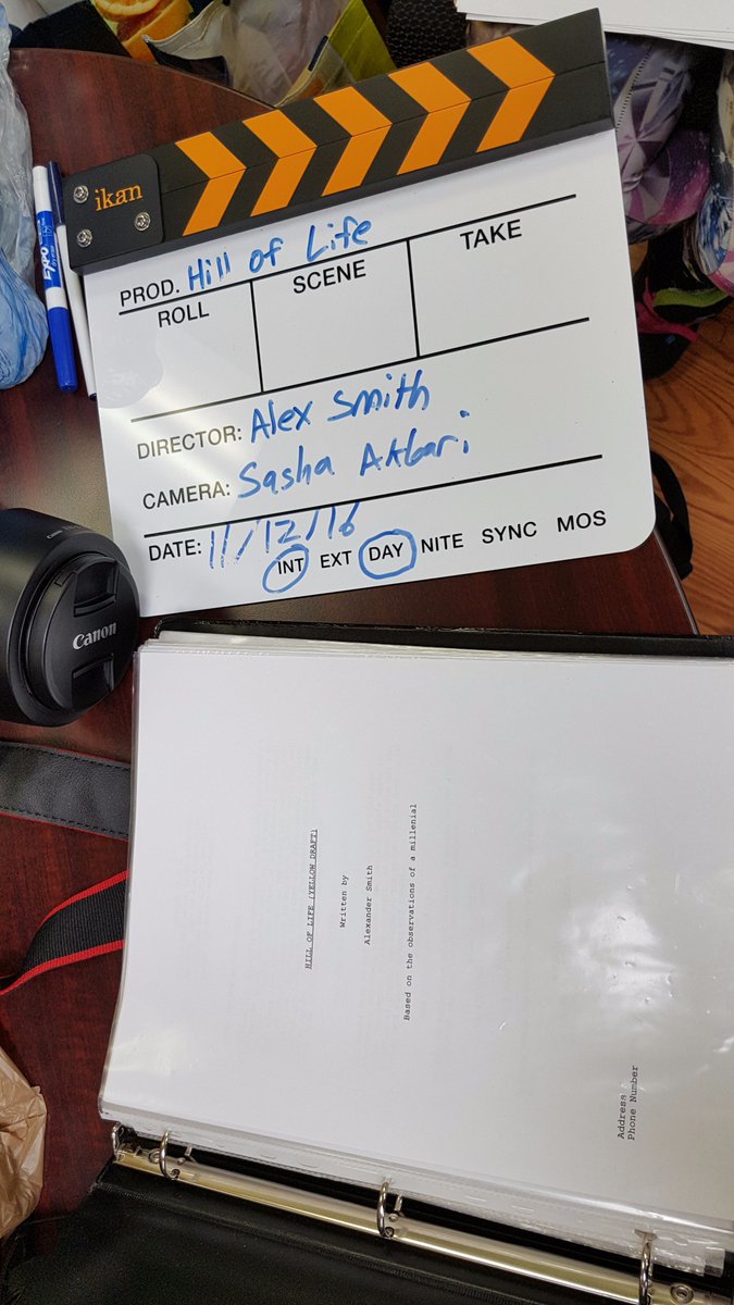 Zealous_Ent's tweet photo. First day of filming #hilloflife #shortfilm #short #film https://t.co/KbmK23sm76