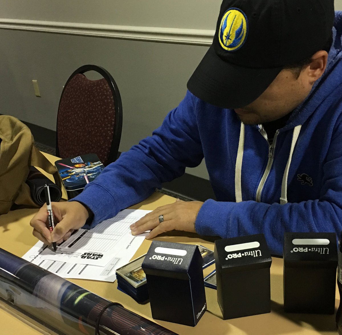 TheCombatGuild's tweet image. Deciding at the last minute on a quick change. Will it work? We'll find out! #starwarslcg