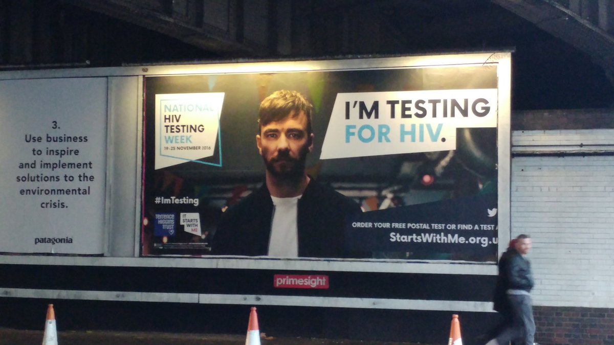 dyerAndie's tweet image. Satisfying to see the campaign for @startswith_me  #hivtestingweek hit the streets after months of work. #imtesting

Now, GET TESTED!! 😃 x
