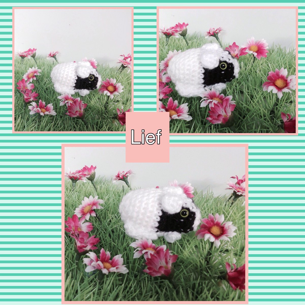 Little Tiny cavia, 4 cm groot in opdracht gemaakt.