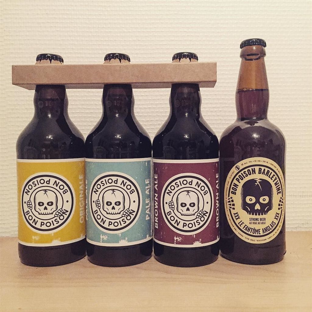 Nervousjob's tweet photo. Une petite soirée dégustation de la #biere locale @bonpoison  #Metz #beer #microbrewery https://t.co/N4meq3fRRO https://t.co/2nbEScsts4