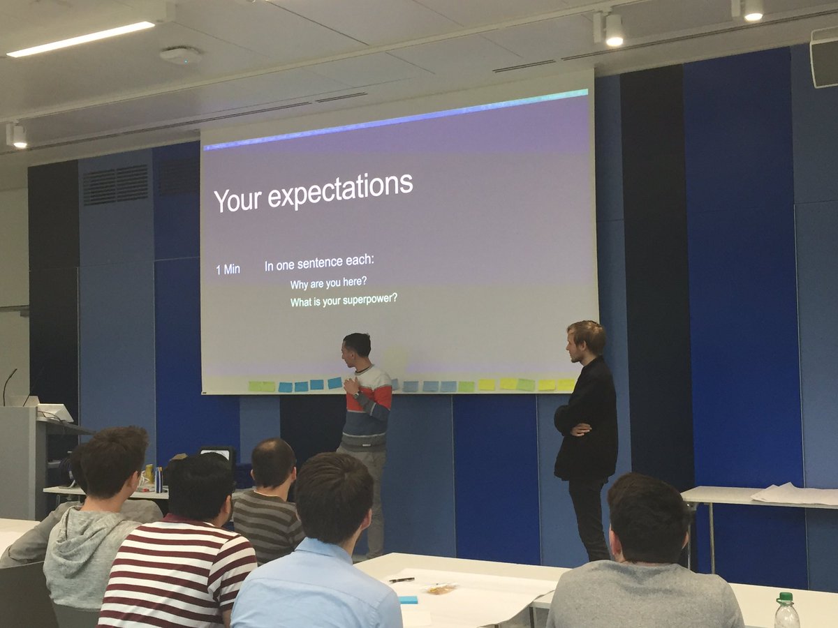 ImagineConf's tweet image. Voller Design Thinking Workshop von EXXETA! Was sind eure "Superpowers"? #ImagineConf