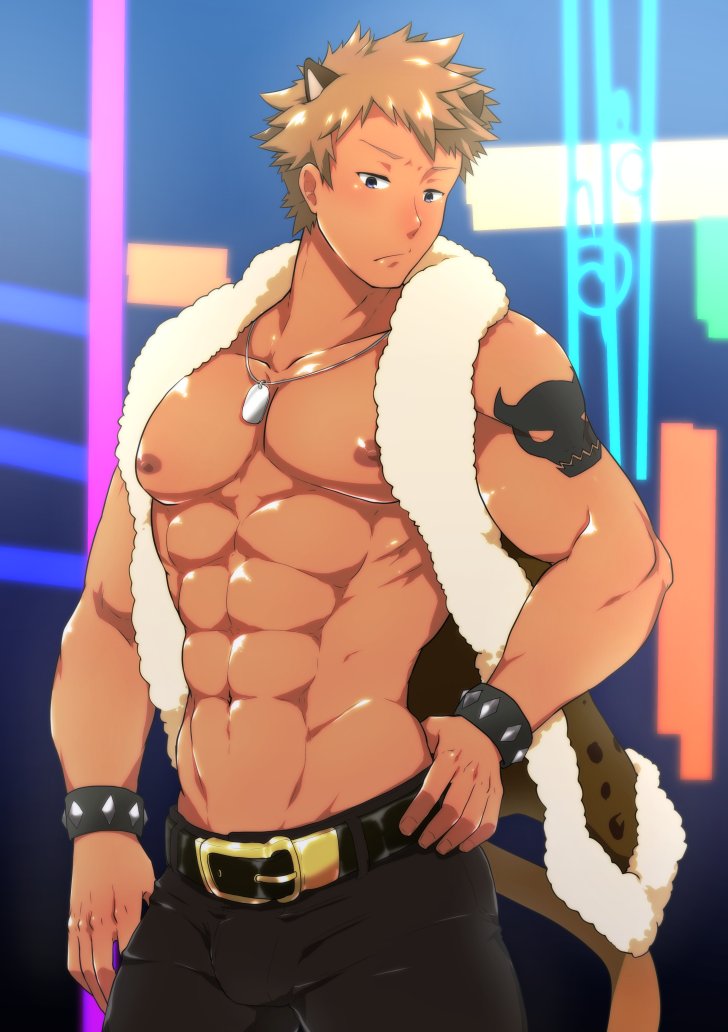 Kakenari على تويتر 雄っぱいの日に描こうとしていたロムニキに色を塗ったよ ちゃんと服着せているのにこの布面積