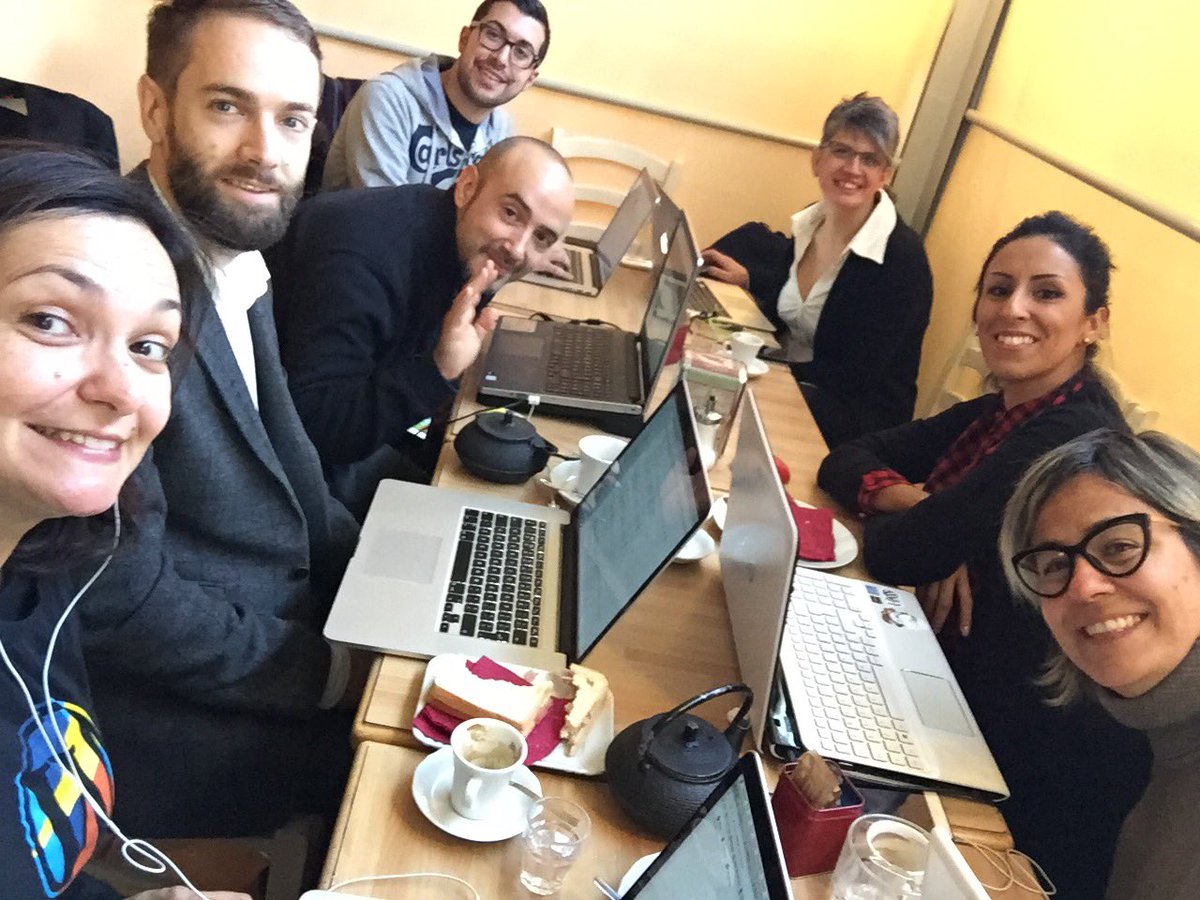 #WPTranslationday in Torino always turns into WordPress Cake &amp; Coffee &amp; Tea Day