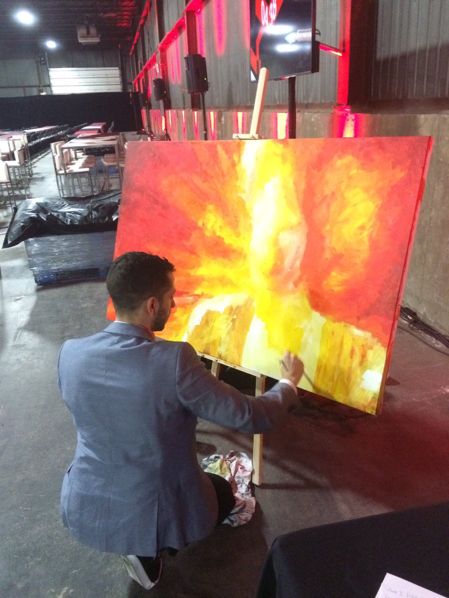 TEDxMontreal's tweet photo. Take part in a work of art by giving one word that shows how today's event changed your perspective. #TEDxMontreal2016 https://t.co/ZnVVgyDxdv
