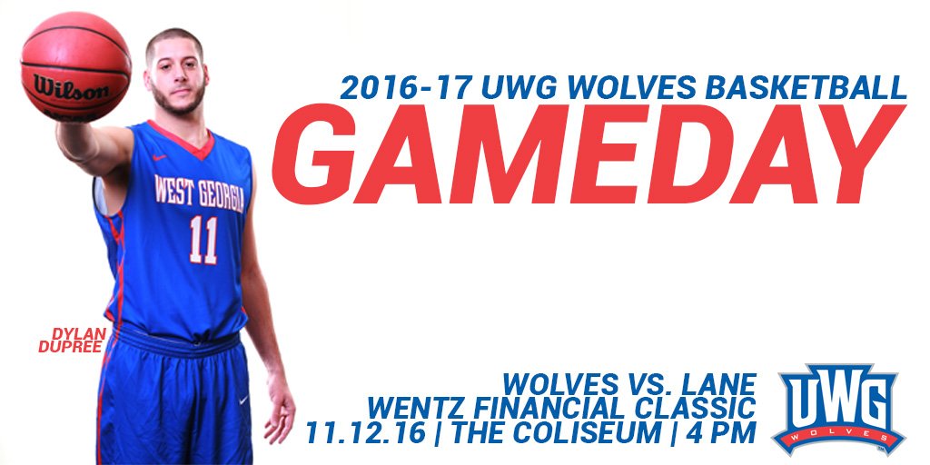 UWGAthletics's tweet photo. Men's Basketball officially gets the season underway when they host Lane today at 4 p.m. #WolvesMBB https://t.co/OeZL0c7DAq
