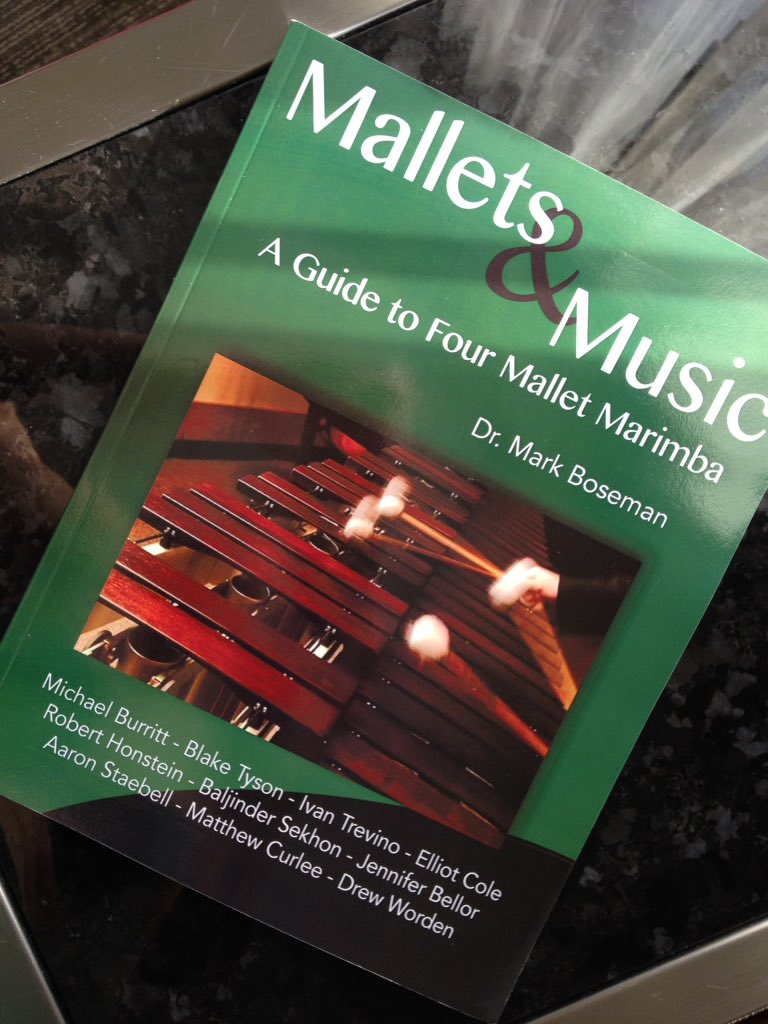 timpannie's tweet photo. Have my copy of Mallets and Music by @MB_Percussion ! Get your copy at the Living Room Booth #PASIC16 https://t.co/V77Sw5IlVT