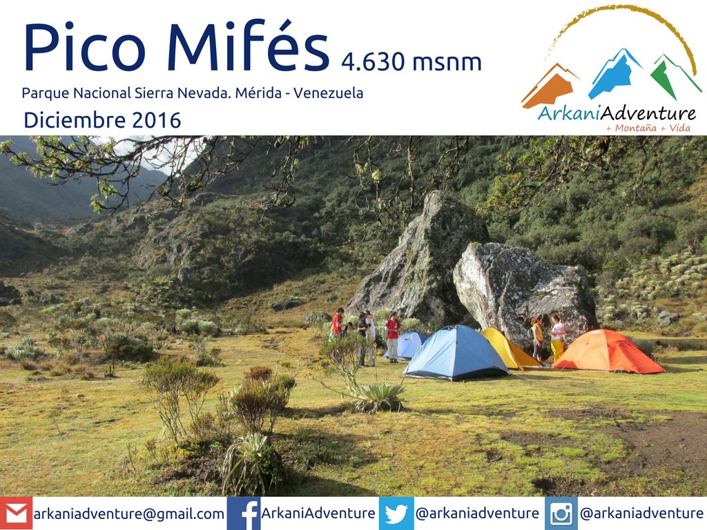 Todo el mundo quiere ACAMPAR! vive la aventura este diciembre con #ArkaniAdventure #TurismoExtremo #SierraNevada #Mérida #Venezuela