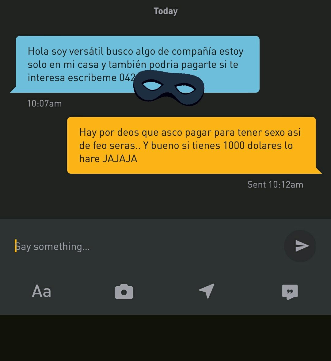 Jrboy__'s tweet image. Sera que en mi GRINDR tengo cara de prosti !!
Jaja
#gay
#boy