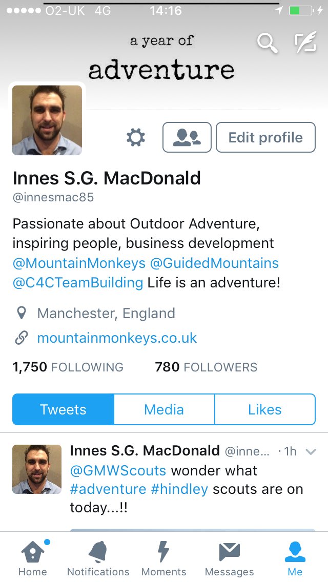 MountainMonkeys's tweet image. Want to know more about what our MD gets up to then why not follow him @innesmac85 #adventure #localbusinessman #Aspiring