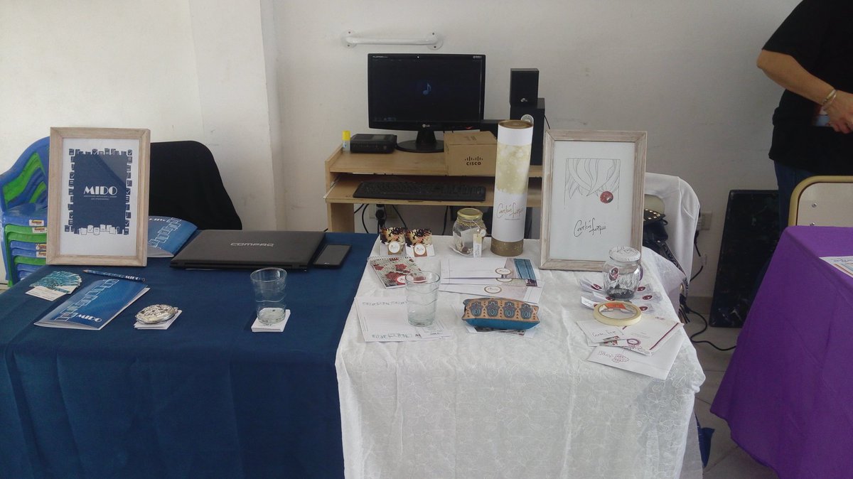 elTitaMerello's tweet photo. #Ahora estamos en el #Showroom organizado por el #CFP408 #LaPlata de 11 a 17hs. #LaPlata.
Venite! https://t.co/48W4yhliBb