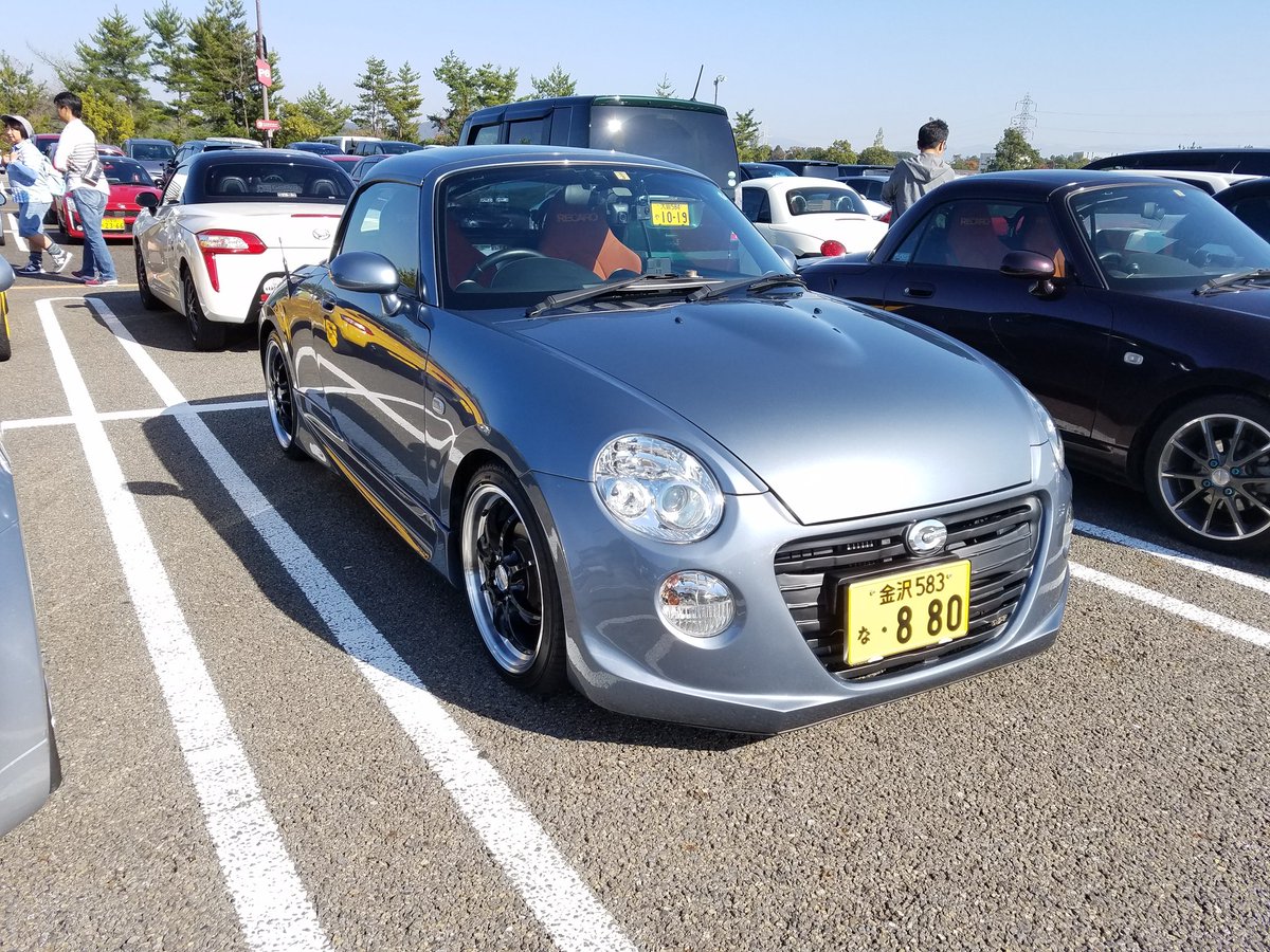 今日の竜王コペンオフで気になったコペン 自転車乗ってるとか良さみ