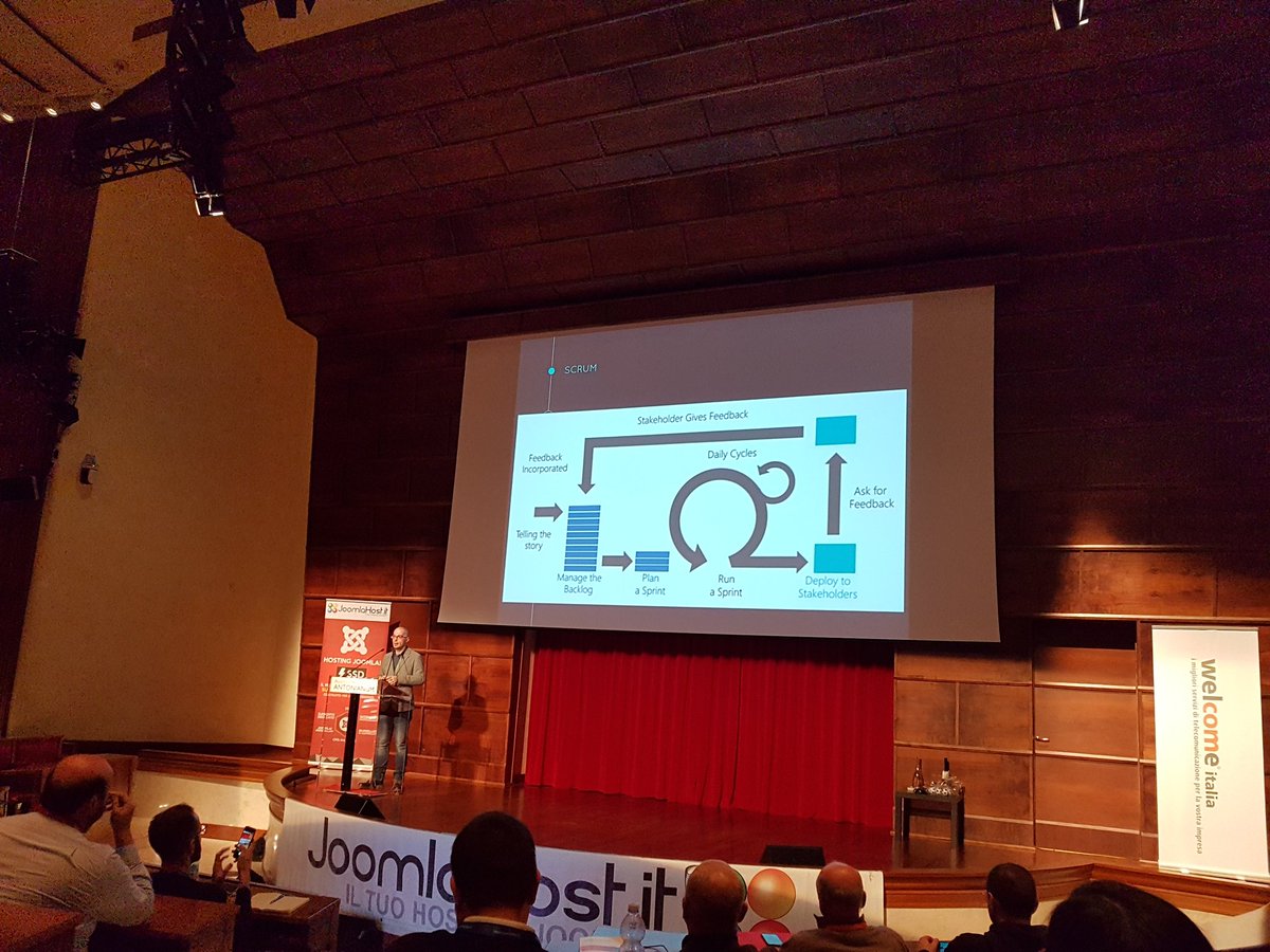davidfrassi's tweet image. #jdit16 Scrum l'arte dell'invisibile. Gestione dei progetti in metodologia agile.