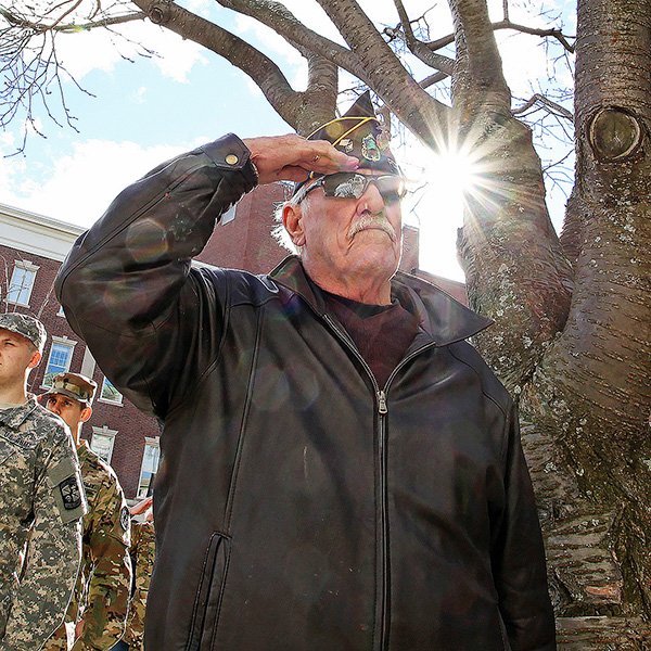 Paul Avery, commander of Harold T. Andrews American Legion Post 17