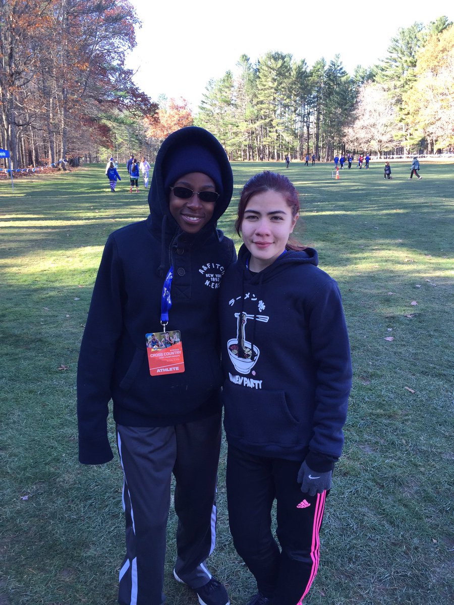 34 degrees at the starting line