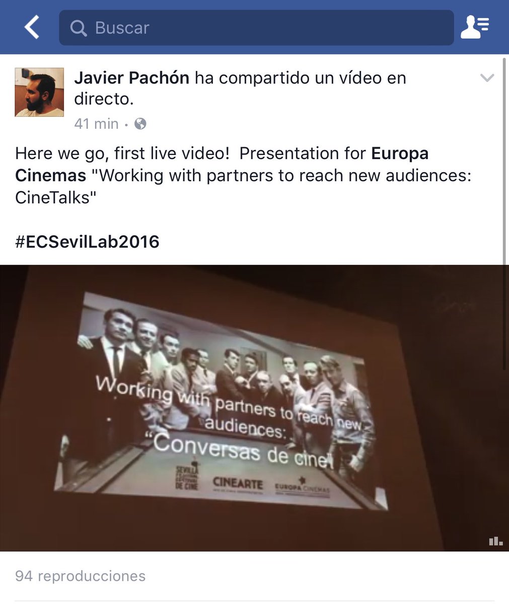 javipachon8's tweet photo. Go watch me talk cinema! It's public, so you don't even have to pretend to be my friend 👻
https://t.co/5xMerAvgWa
#ECSevilLab2016 https://t.co/YZaqwx58C0