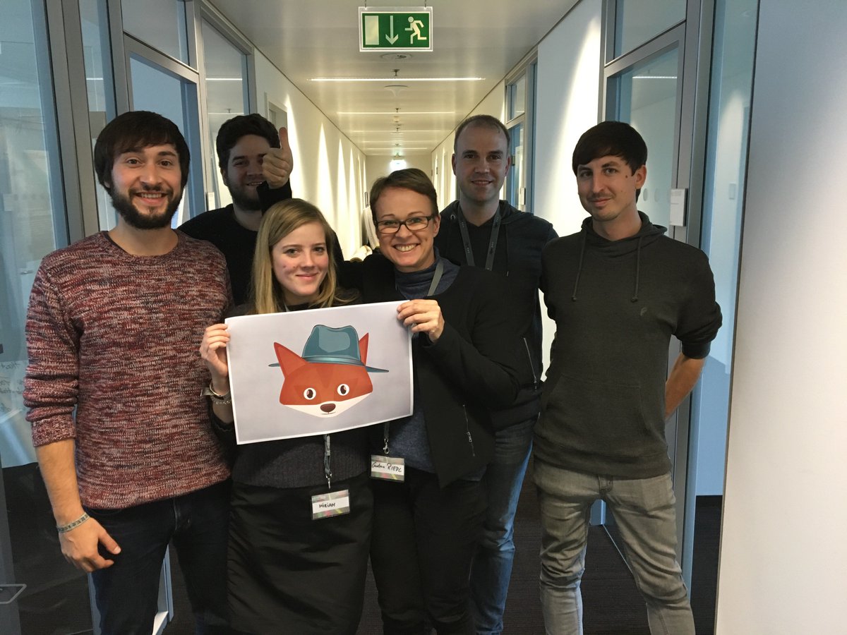 Das Team hinter dem Fuchs..