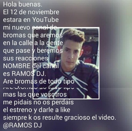 RAMOSDJ12's tweet image. suscribete a mi canal de YouTube RAMOS DJ