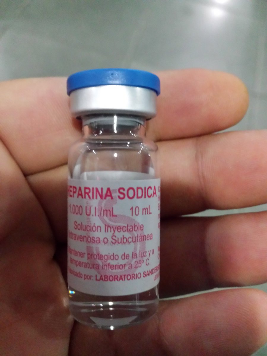 Necesitamos este medicamento con urgencia para unidad de #dialisis el IVSS no lo manda. #heparina @DonaMed_VE <a href="/cmrondon/">César Miguel Rondón</a>