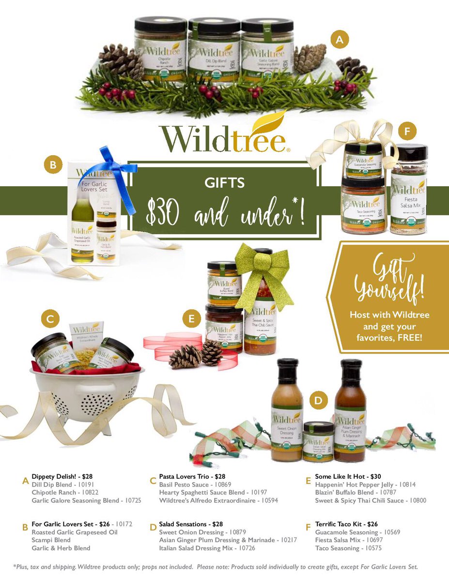 wildtreelinds's tweet photo. Wildtree makes a great gift for hostesses, teachers, coworkers, hairdressers, coaches... 
#food #gifts #organic #easy #yum https://t.co/5c1quXaAL6