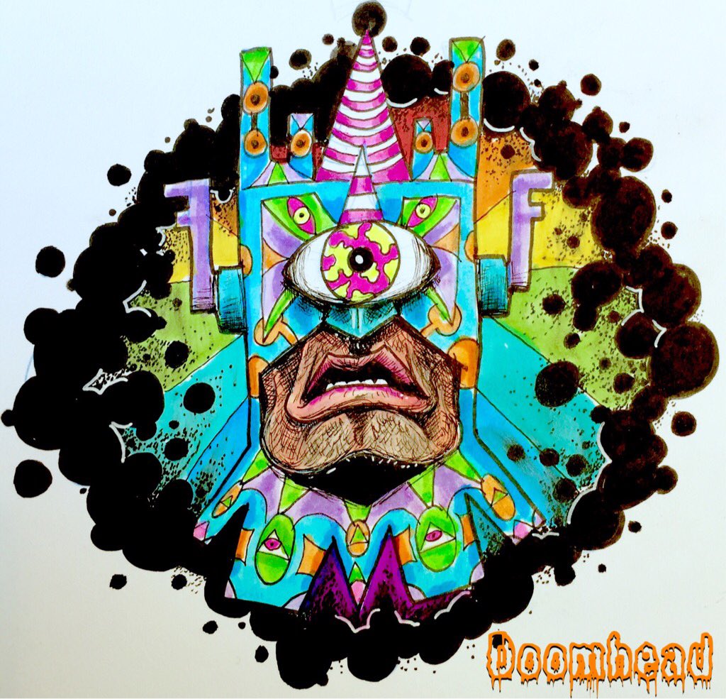 Matthew_Heck13's tweet photo. Cosmic Apex Predator #art #illustration #comics #doomhead #bonepumpkin https://t.co/T2NiBgJ4Gi