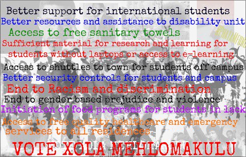 XMehlomakulu's tweet photo. UKZN PMB SRC ELECTIONS
THE CHANGE WE WANT TO SEE WILL START WITH US ...
#VoteForMe
#VoteSAYCCC
#PhathaMfundi
#FeesHaveNotFallen
#EFFSC https://t.co/PE2imArXDx