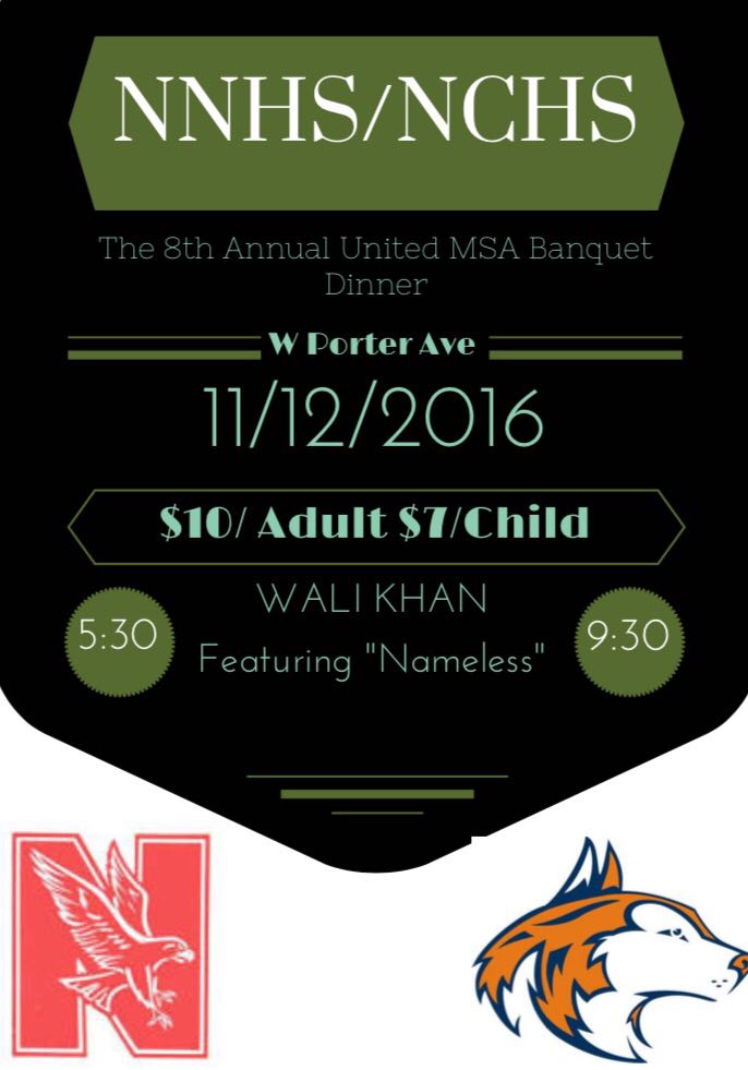 ICNYouth's tweet photo. Come out and support your local @nchsMSA @NapervilleMSA for their 8th Annual Banquet Dinner tonight at 5:30 at NCHS! #ICNYouth https://t.co/L5U1BLbG6R