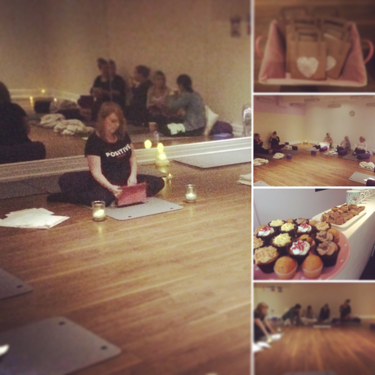 #Birthing Workshop today #Yoga, #Hypnobirthing &amp; tea and cake! So glad our lovely ladies found it "informative", "empowering" &amp; "relaxing".