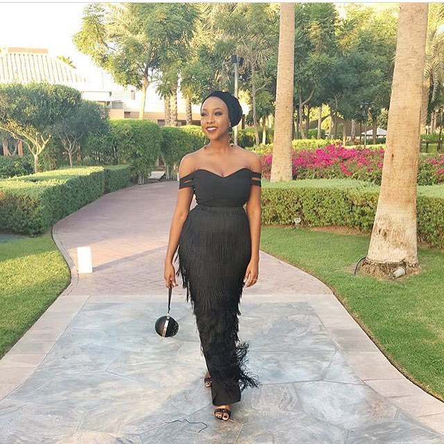 getstylednaija's tweet photo. S L A Y O N C E ⚫️ pretty wedding guest @inidimaokojie in well tailored fringe bodycon dress by @fablanebyderin Nig… https://t.co/iE0pIoshQm