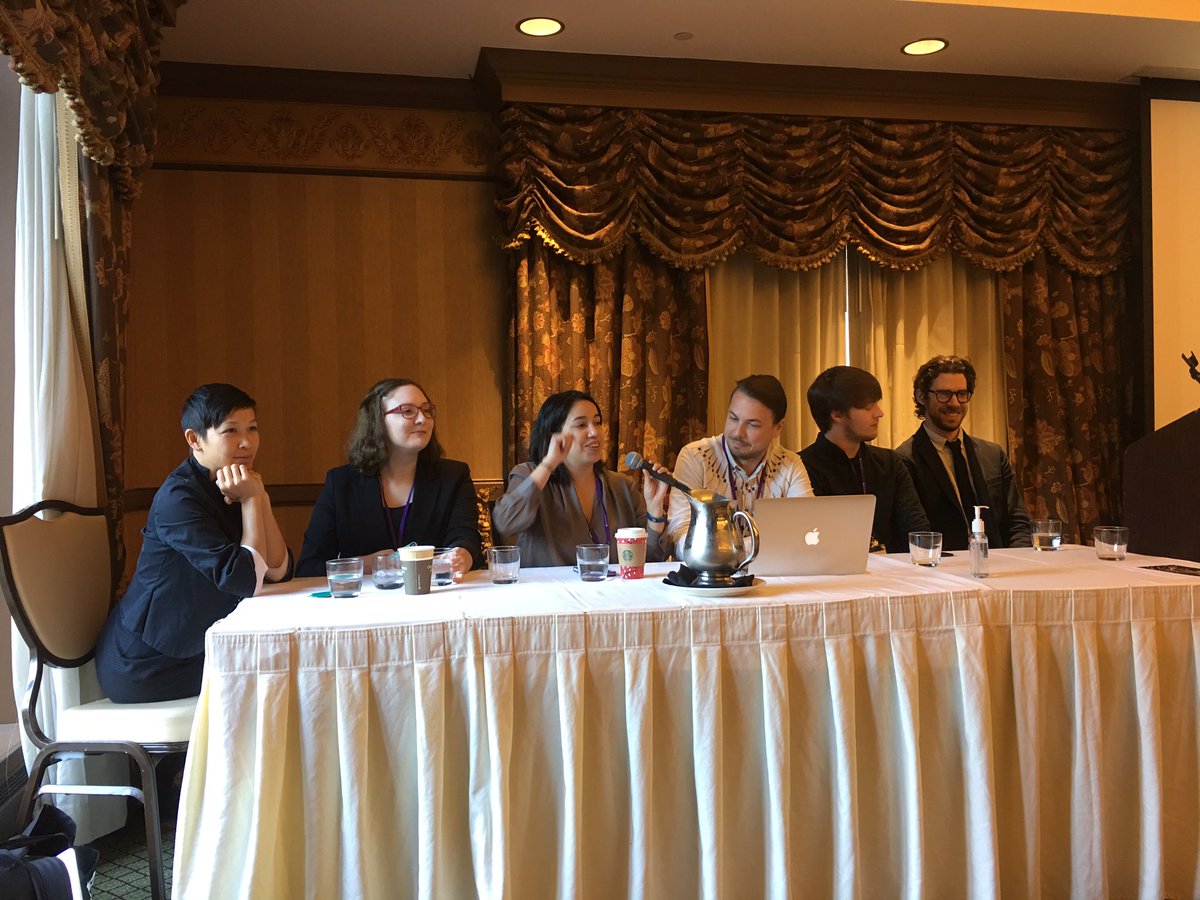 dericed's tweet image. Check out the #NDSR cohort! #amia16