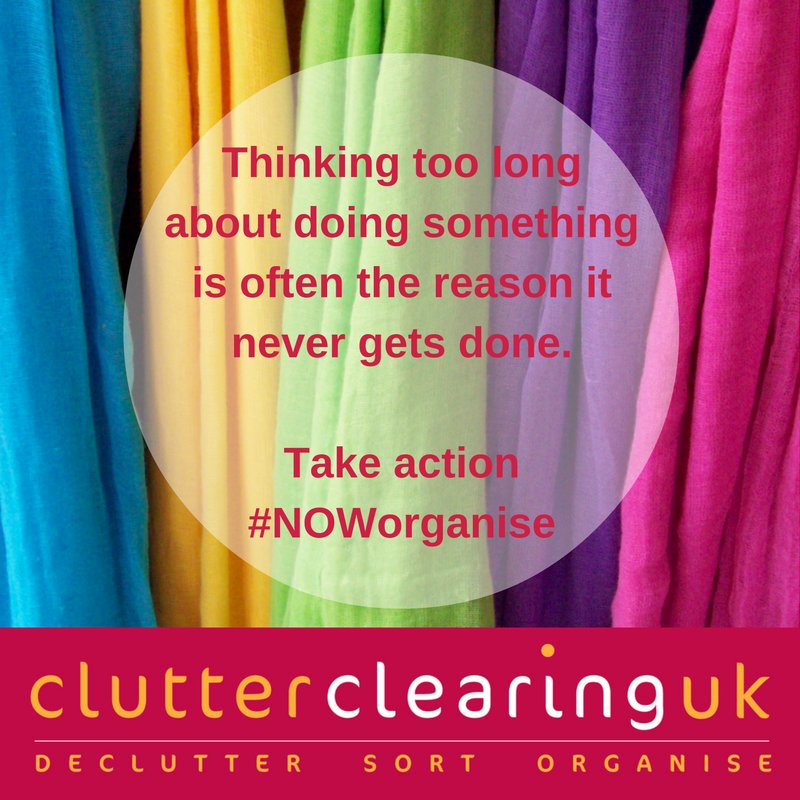 clutterclearuk's tweet photo. The weekend's here. Time to take action!#NOWorganise #declutter #professionalorganiser #getridofclutter #apdouk #clutterclearing #london https://t.co/B6e004nY1b