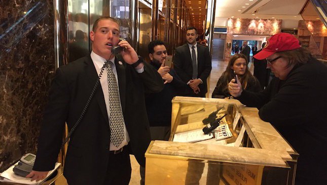 Michael Moore turned away after trying to meet with Trump at Trump Tower hill.cm/YNhUx33