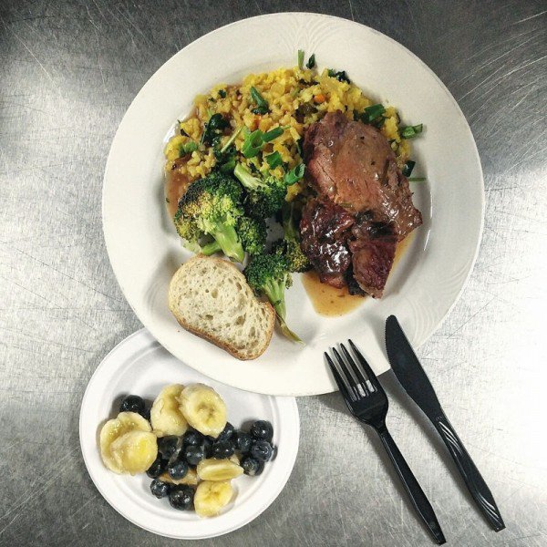 sobore's tweet image. Although it’s a soup kitchen, Kansas City Community Kitchen is set up to resemble a real restaurant so homeless people can dine with dignity