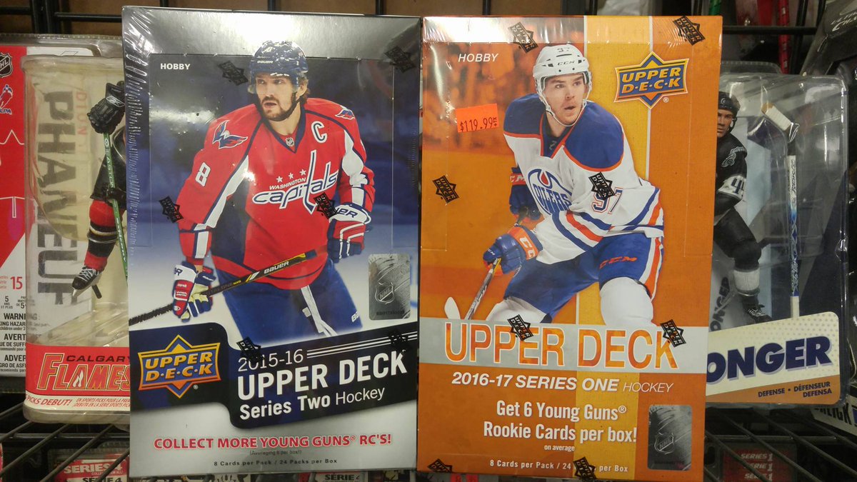 skyfoxgames's tweet photo. Skyfox has the 2015-2016 Upper Deck Series Two Boxes Available along with the new 2016-2017 Upper Deck Series One Boxes. https://t.co/0R5vUcuLrB