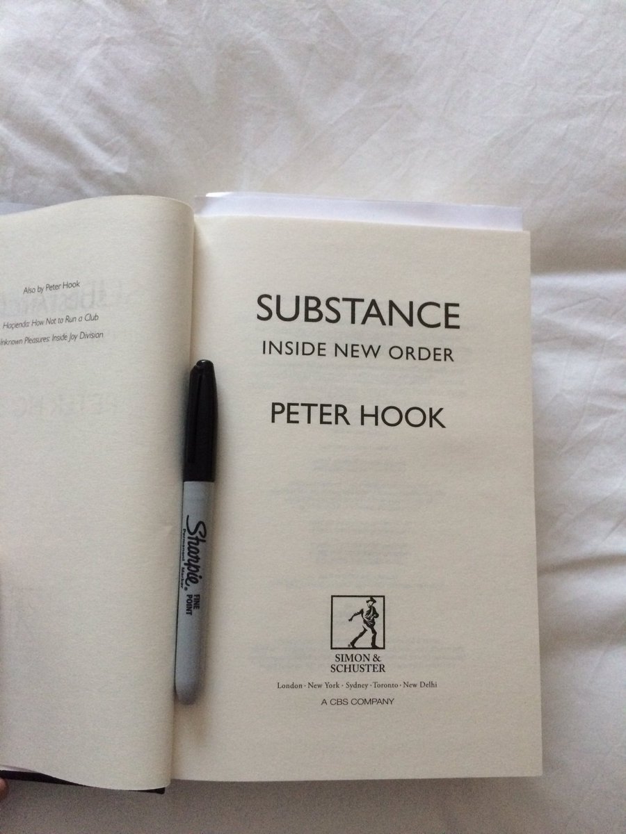 scrapesociety's tweet photo. all set to see @peterhook at the sold out show tonight! Hooky any chance I can get your book signed!? https://t.co/zjnN9cbAUo