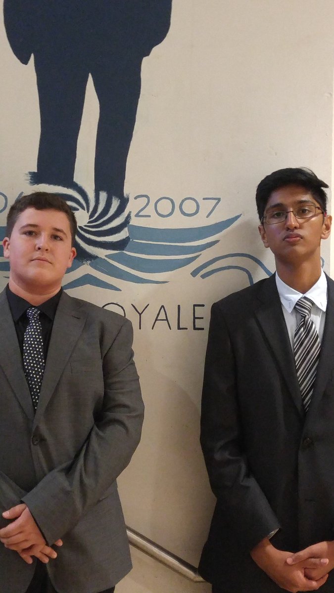 jhssdeca's tweet photo. The amazing @tylerwright8261 with our Co-President of DECA killing it at Regionals! #HawksDECA #DecaRegionals2016 https://t.co/DNcQOtKJNs