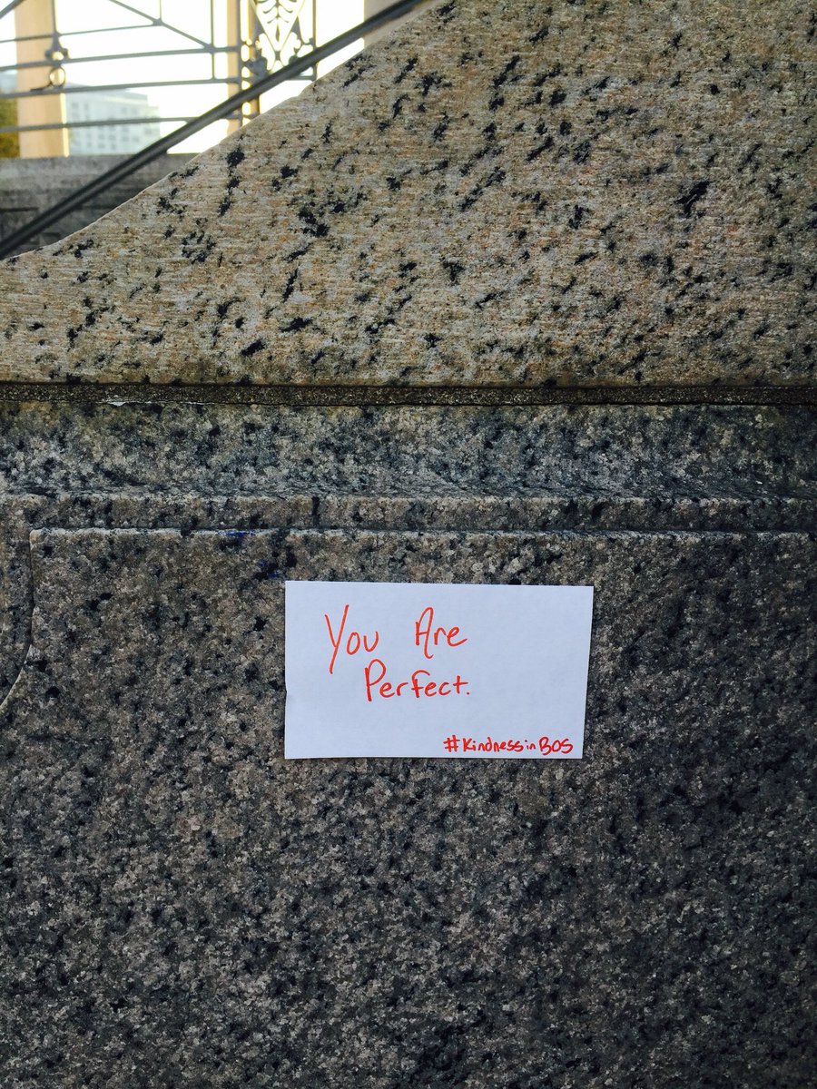 APSchwartzEsq's tweet photo. Beautiful #Saturday to walk around the #BostonCommon. Found this little gem hanging in the park. #KindnessInBOS #IHopeToTreatOthers https://t.co/dmI1luUSyt