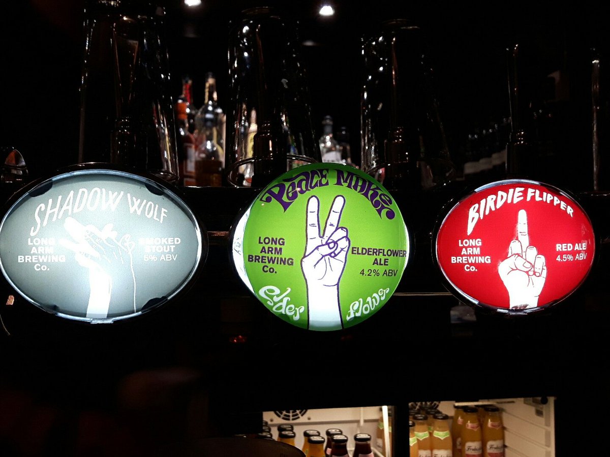 Taps ready for Thursday.... <a href="/longarmbrew/">Long Arm Brewing Co</a> tap takeover!!