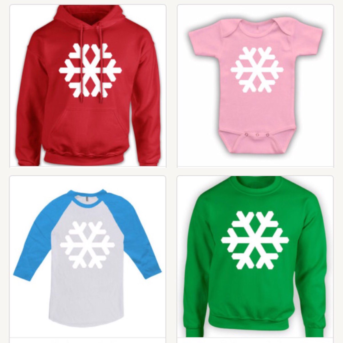 Holiday SNOWFLAKE shirts! CHECK EM OUT! #Christmas #Xmas #Holidays #Shirts #Hoodies #Snowflake