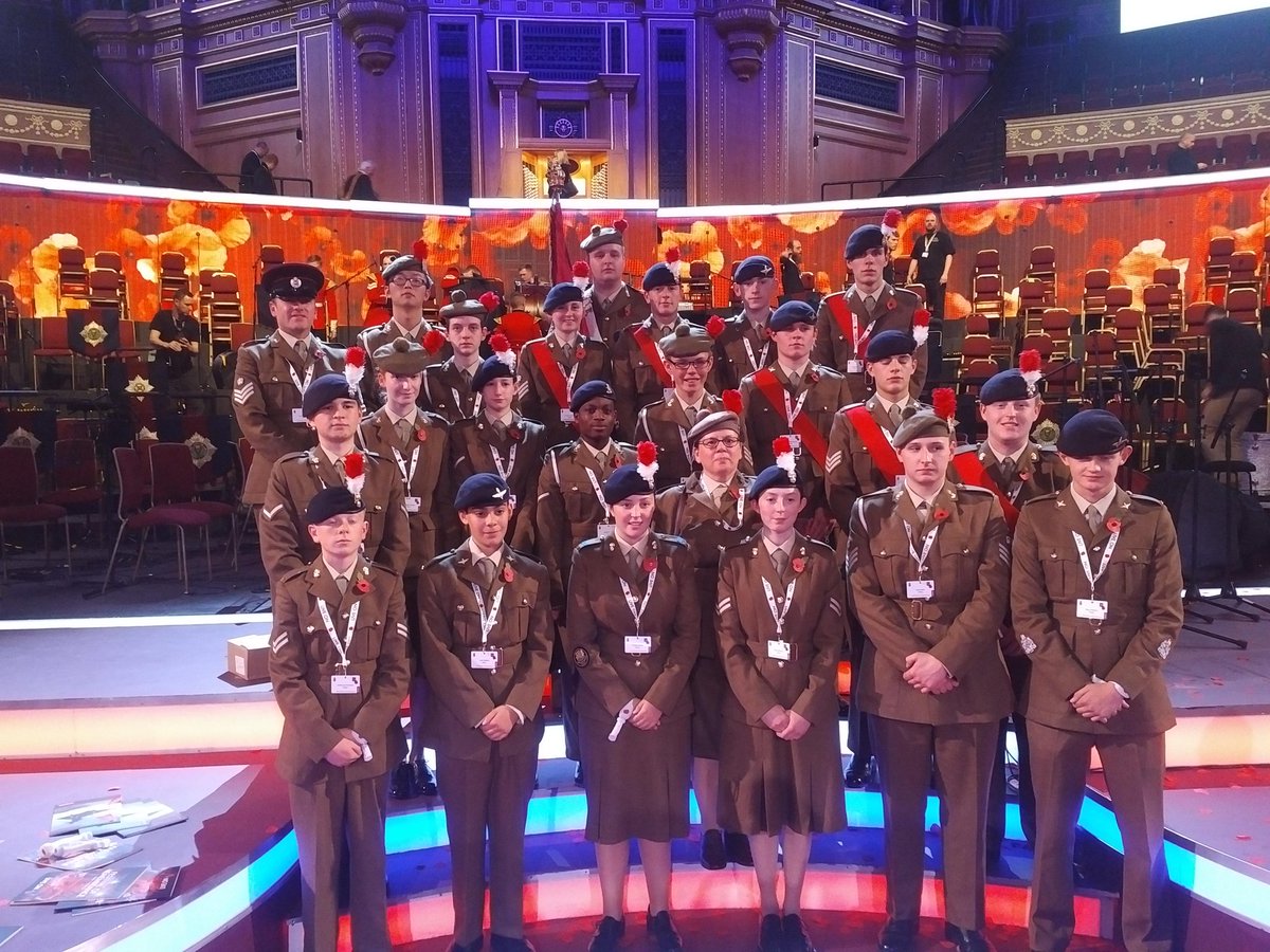 Terry_Hayter's tweet photo. I'm very proud of all the cadets from the 3 services at the Festival of Remembrance @ArmyCadetsUK @PoppyLegion  #rethinkremembrance https://t.co/VFbfW9rDQd