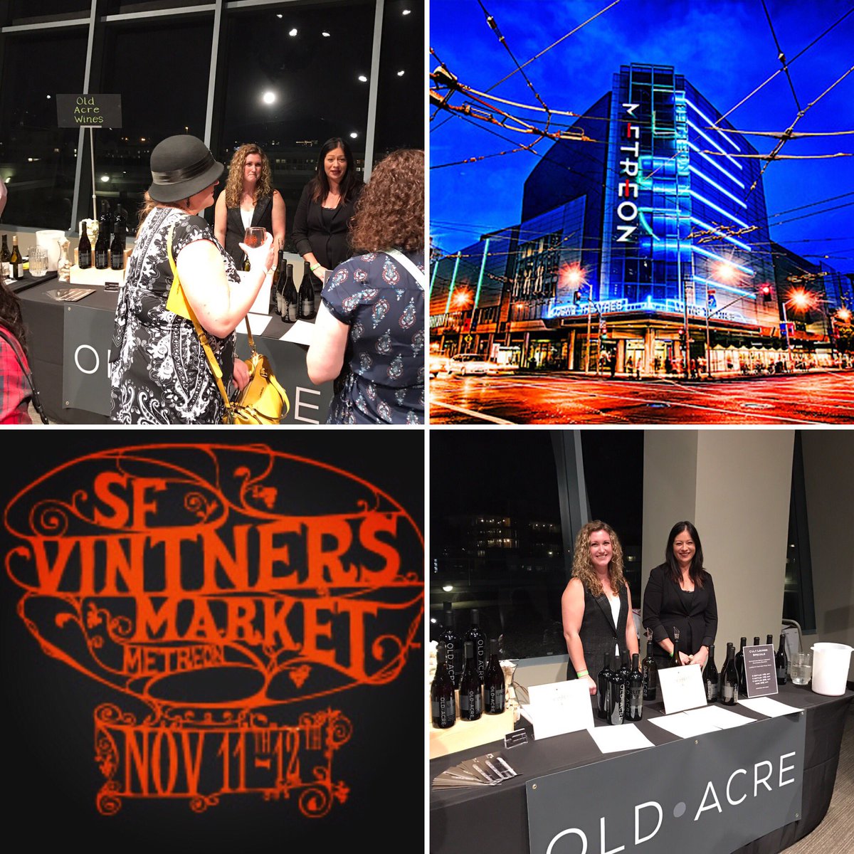 oldacrewines's tweet photo. Come see us tonight Table 4 Cult Lounge @SFVintners @CityViewMetreon we are pouring two amazing wines🍷#oldacre #cabernetsauvignon https://t.co/tb1f2lrDJa