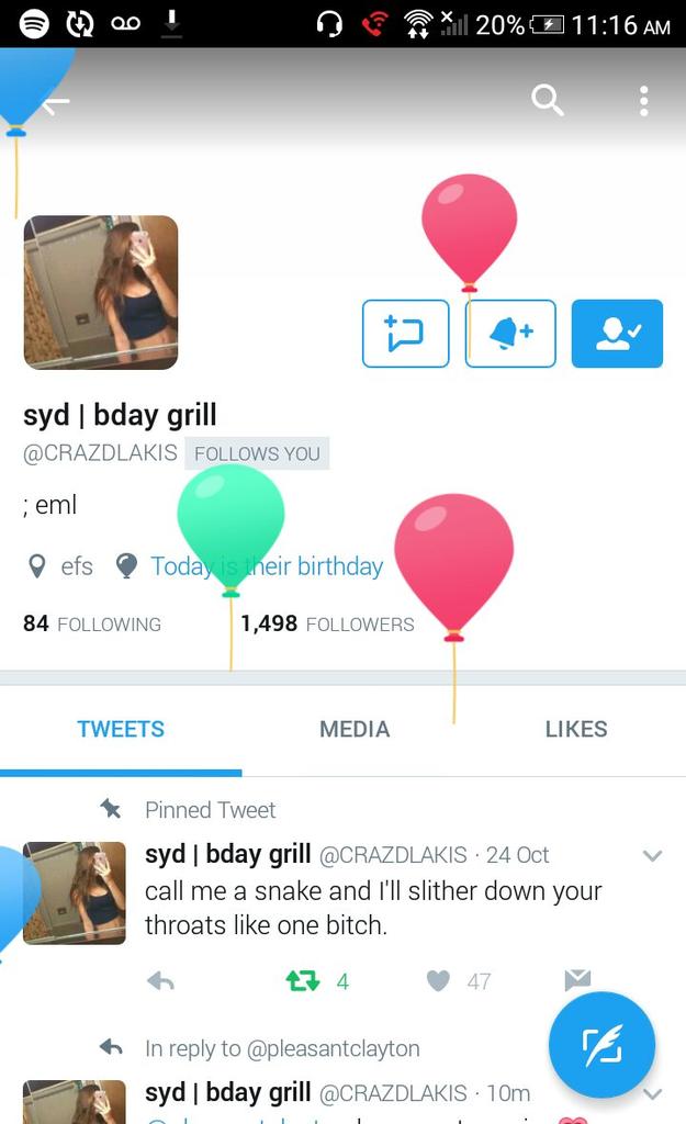 ehkoury's tweet photo. Happy BIRTHDAY EFS SISTER 💦😂❤❤💙@CRAZDLAKIS https://t.co/EzuHnWYtKo