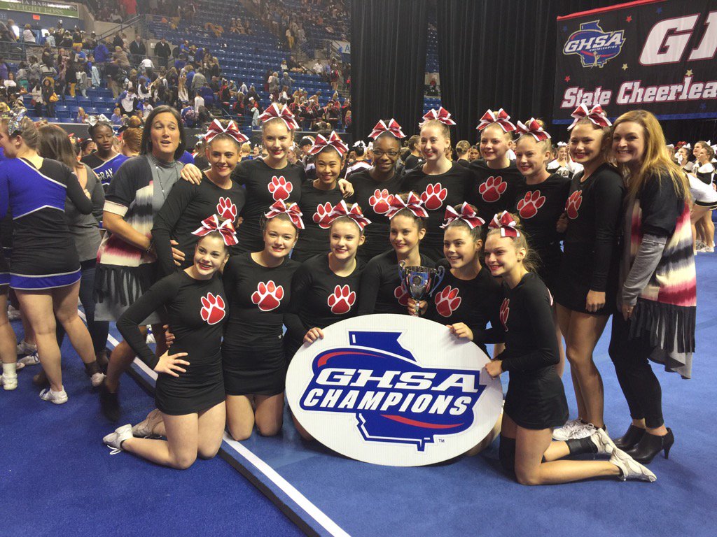 GHSA on Twitter "Cedartown are the 4A Cheerleading State Champs