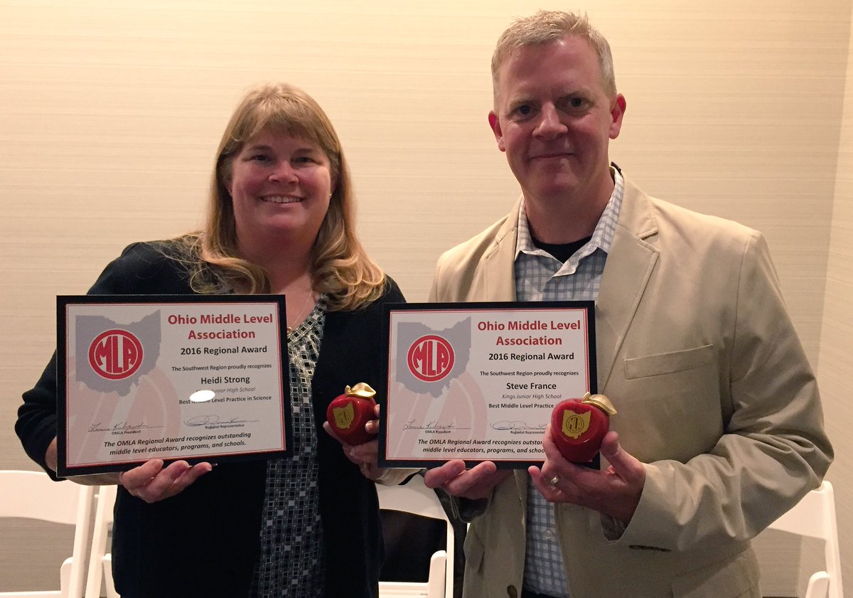 EducationSpin's tweet photo. Scenes from @Ohio_Middle's Annual State Conference in @CityOfCincy featuring @CISKnights, @KJHKnights and @KingsBands #OMLA2016 #KingsStrong https://t.co/m7SLV07xbJ