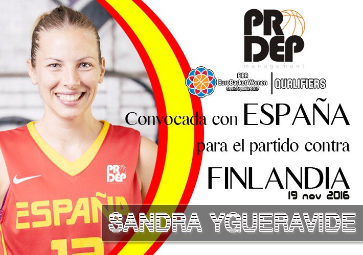 🇪🇸España: <a href="/sygueravide13/">Sandra Ygueravide</a> convocada por la Selección para el partido contra Finlandia del 19 nov. Enhorabuena!! 😉